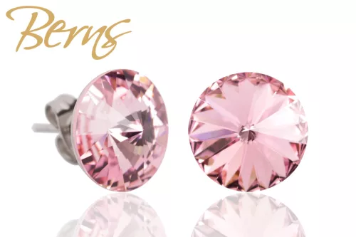 BERNS FÜLBEVALÓ GALAXY LT.ROSE 12MM SS