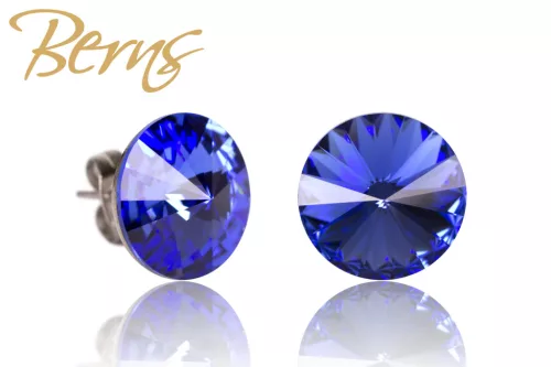 BERNS FÜLBEVALÓ GALAXY SAPPHIRE 12MM SS