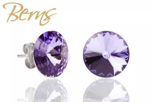 BERNS FÜLBEVALÓ GALAXY TANZANITE12MM SS