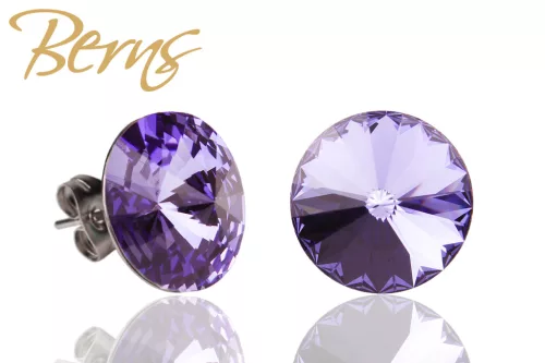 BERNS FÜLBEVALÓ GALAXY TANZANITE 14MM SS