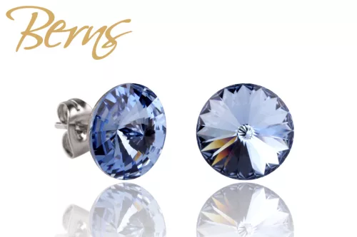 BERNS FÜLBEVALÓ GALAXY LT.SAPPHIRE 10MM SS