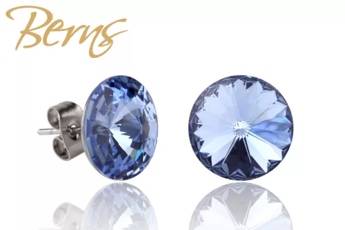 BERNS FÜLBEVALÓ GALAXY LT.SAPPHIRE 12MM SS
