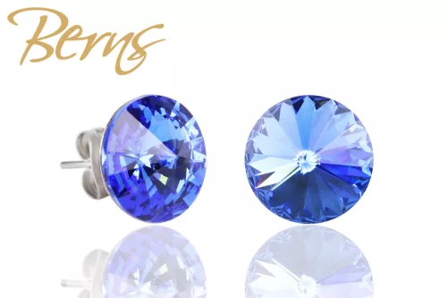 BERNS FÜLBEVALÓ GALAXY SAPPHIRE 10MM SS