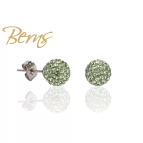 BERNS FÜLBEVALÓ LILLY PERIDOT 8MM