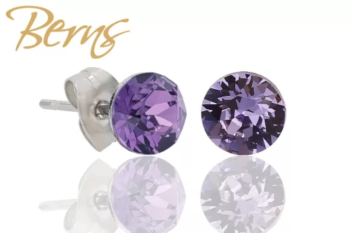 BERNS FÜLBEVALÓ XIRIUS TANZANITE 6MM SS