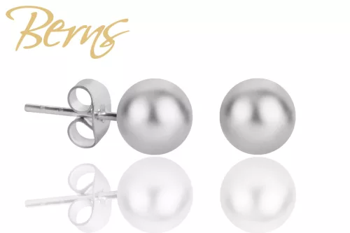 BERNS FÜLBEVALÓ CARIE LT. GREY 6MM SS