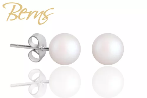BERNS FÜLBEVALÓ CARIE PE.WHITE 6MM SS