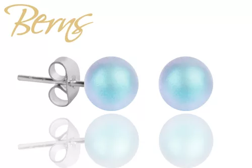 BERNS FÜLBEVALÓ CARIE ILT.BLUE 6MM SS