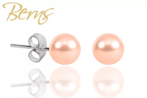 BERNS FÜLBEVALÓ CARIE PEACH 6MM SS